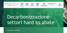 copertina Decarbonizzazione executive summary